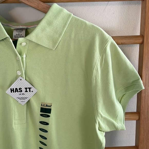 L.L Bean Short Sleeve Polo - Picture 2 of 2